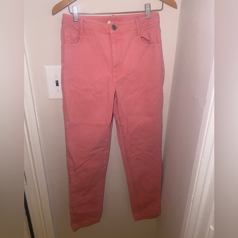Lucy Yak denim jeans high rise straight leg